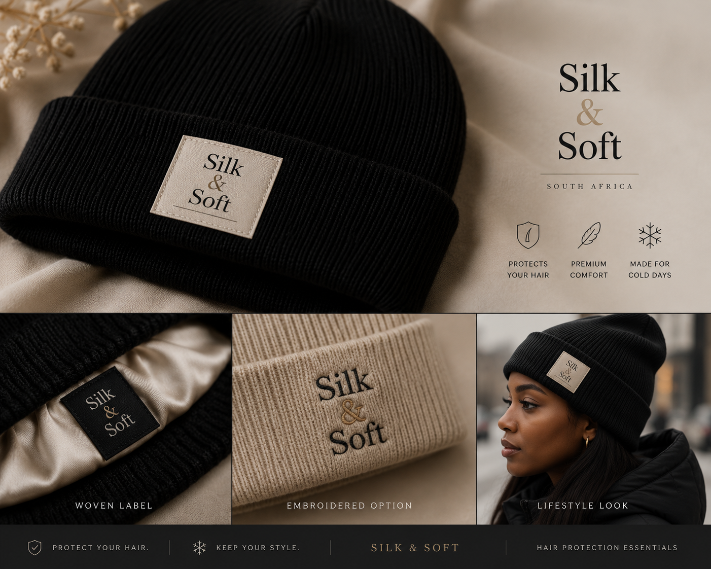 Silk & Soft Protect your hair. Keep your Style